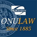 The Ohio Northern University Pettit College of Law Education School Logo