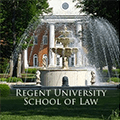 Regent University School of Law Education School Logo