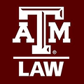 Texas A&M University School of Law Education School Logo