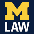 University of Michigan Law School Education School Logo