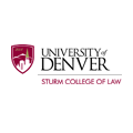The University of Denver Sturm College of Law Education School Logo