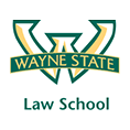 Wayne State University Law School Education School Logo